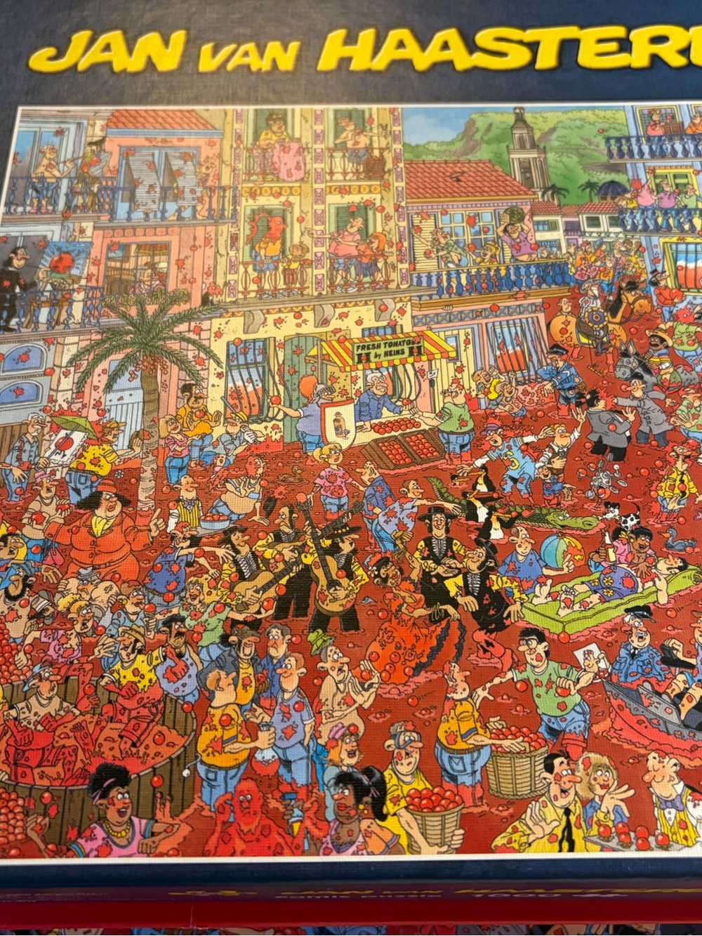 Jan Van Haasteren la tomatina puzzle 1000 pieces